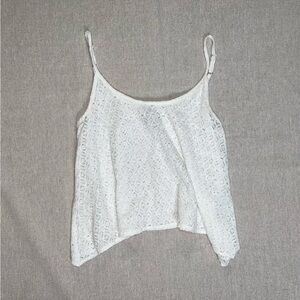 dELiA*s | Cropped Lace Tank Camisole | Small